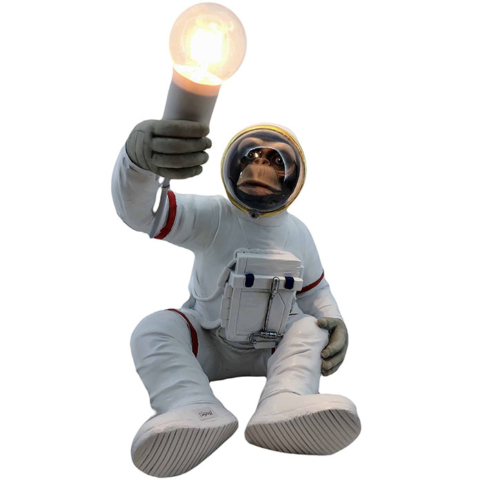 Astronaut Chimp Lamp